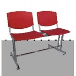 Bancheta Sala Asteptare 2 Locuri:106x60x85h