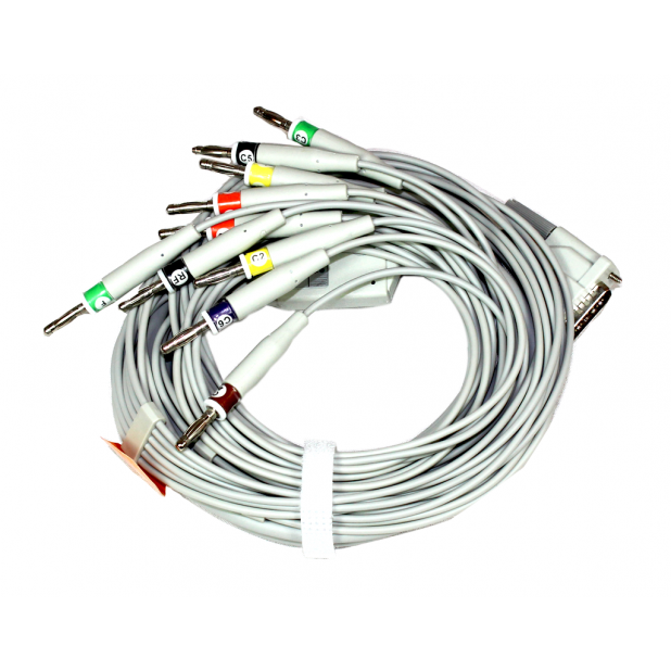 Cablu ECG (tip nou) tip banana pentru Cardio