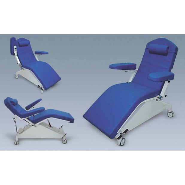 Fotoliu recoltat sange cu actionare electrica