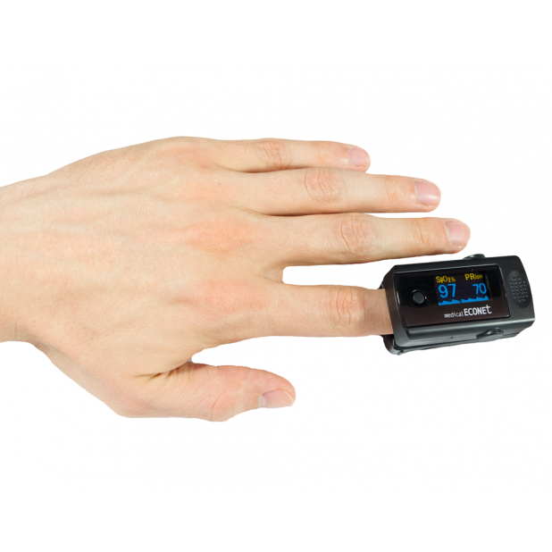 ME10 pulsoximetru de deget cu alarma