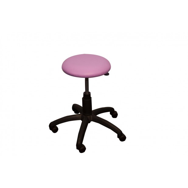 Taburet medic: mobil, 5 roti pivotante, mecanism ridicare hidraulic